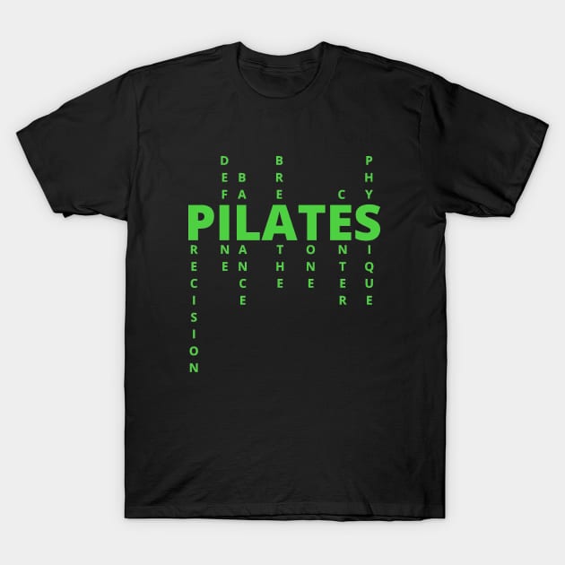 Pilates T-Shirt by TheDesigNook